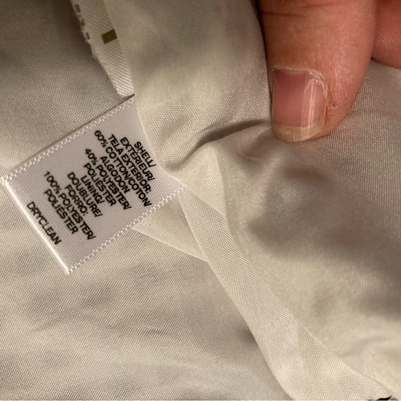 LOFT large dolman sleeve blouse, white - Picture 7 of 7